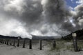 Mount Bromo volcano eruption