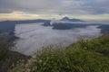 Mount Bromo volcano Gunung Bromoin Bromo Tengger Semeru National Park, East Java, Indonesia Royalty Free Stock Photo