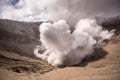 Mount Bromo volcano sunrise in East Java, Indonesia. Royalty Free Stock Photo