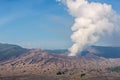 Mount Bromo volcano & x28;Gunung Bromo& x29; in Bromo Tengger Semeru Natio Royalty Free Stock Photo