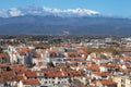 Mount Canigou from Perpignan