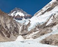 Mount Changtse mount Everest base camp Nepal Himalayas Royalty Free Stock Photo