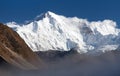 Mount Cho Oyu, Nepal Himalayas mountains Royalty Free Stock Photo