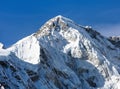 Mount Cho Oyu, Nepal Himalayas mountains Royalty Free Stock Photo