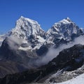 Mount Cholatse and Taboche Peak