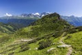 Mount Chugush Western Caucasus Royalty Free Stock Photo