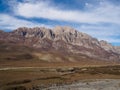 Mount Chydjyty Khokh. View from Dargavs. North Ossetia. Russia