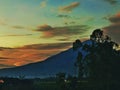 This is Mount Cikuray which towers high in the city of Garut