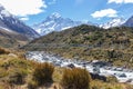 Mount Cook National Park, New Zealand Royalty Free Stock Photo