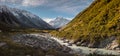 Mount. Cook in daytime Royalty Free Stock Photo