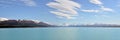 Mount Cook and Lake Pukaki on a Spring Day