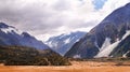 Valley and mountains Royalty Free Stock Photo
