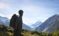 Mount Cook, South Island, New Zealand. Royalty Free Stock Photo