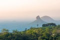 Mount Coonowrin of Glass House Mountains Royalty Free Stock Photo