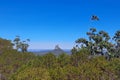 Mount Coonowrin view from Mt Coochin Royalty Free Stock Photo