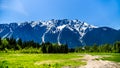 Mount Currie in the Coast Mountain Range just outside Pemberton