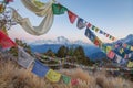 Mount Dhaulagiri from the top of Poon Hill. Himalayas. Nepal Royalty Free Stock Photo