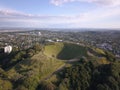 Mount Eden, Auckland / New Zealand Royalty Free Stock Photo