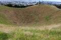 Mount Eden in Auckland, New Zealand Royalty Free Stock Photo