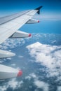 Mount Egmont from Plane New Zealand