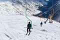 Mount Elbrus . Caucasus snowy mountains. Alpine skiing in the fresh air.