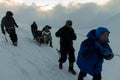 2014 Mount Elbrus, Russia: climbing to the top with a disabled person.