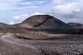 A lateral crater, Mount Etna, Sicily Royalty Free Stock Photo