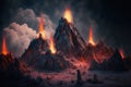 Mount Etnas latest lava columns