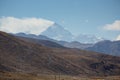 Mount Everest North part viewed from the Tibetan side