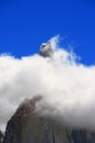 Mount Fitz Roy Argentina aka the smoking mountain Royalty Free Stock Photo