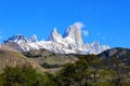 Mount Fitz Roy, Patagonia Argentina Royalty Free Stock Photo