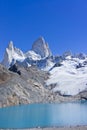 Mount Fitz Roy, Patagonia, Argentina, South America Royalty Free Stock Photo