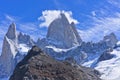 Mount Fitz Roy, Patagonia, Argentina, South America Royalty Free Stock Photo