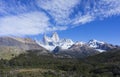 Mount Fitz Roy, Patagonia, Argentina, South America Royalty Free Stock Photo