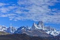 Mount Fitz Roy, Patagonia, Argentina, South America Royalty Free Stock Photo