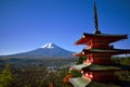 Mount Fuji from Chureito Pagoda