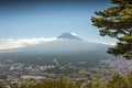 Mount Fuji in the distance Royalty Free Stock Photo