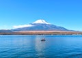 Mount Fuji and Fishermen