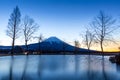 Mount Fuji Fujisan Sunrise Royalty Free Stock Photo