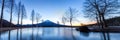 Mount Fuji Fujisan Sunrise Royalty Free Stock Photo