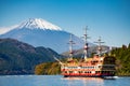 Mount Fuji, Japan. Lake Ashi in Hakone