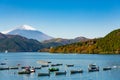 Mount Fuji, Japan. Lake Ashi in Hakone