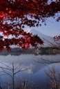 Mount Fuji Japanese iconic in autumn