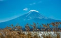 Mount Fuji and Kawaguchiko lake, Japan Royalty Free Stock Photo