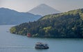 Mount Fuji and lake Ashinoko