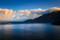 Mount Fuji and lake Motosu Royalty Free Stock Photo