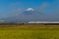 Mount Fuji and Shinkansen bullet train