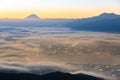 Mount Fuji Sunrise Royalty Free Stock Photo