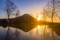 Mount Fuji Sunrise Royalty Free Stock Photo