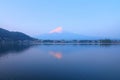 Mount Fuji sunrise Royalty Free Stock Photo